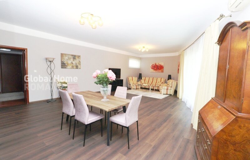 Intrare Sat Francez, Aron Cotrus, apartament 4 camere,  3 terase, Herastrau.